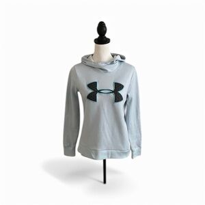 Under Armour Women's Sky Blue Logo Hoodie
